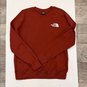 The North Face Men's Brick Red Crewneck Sweater